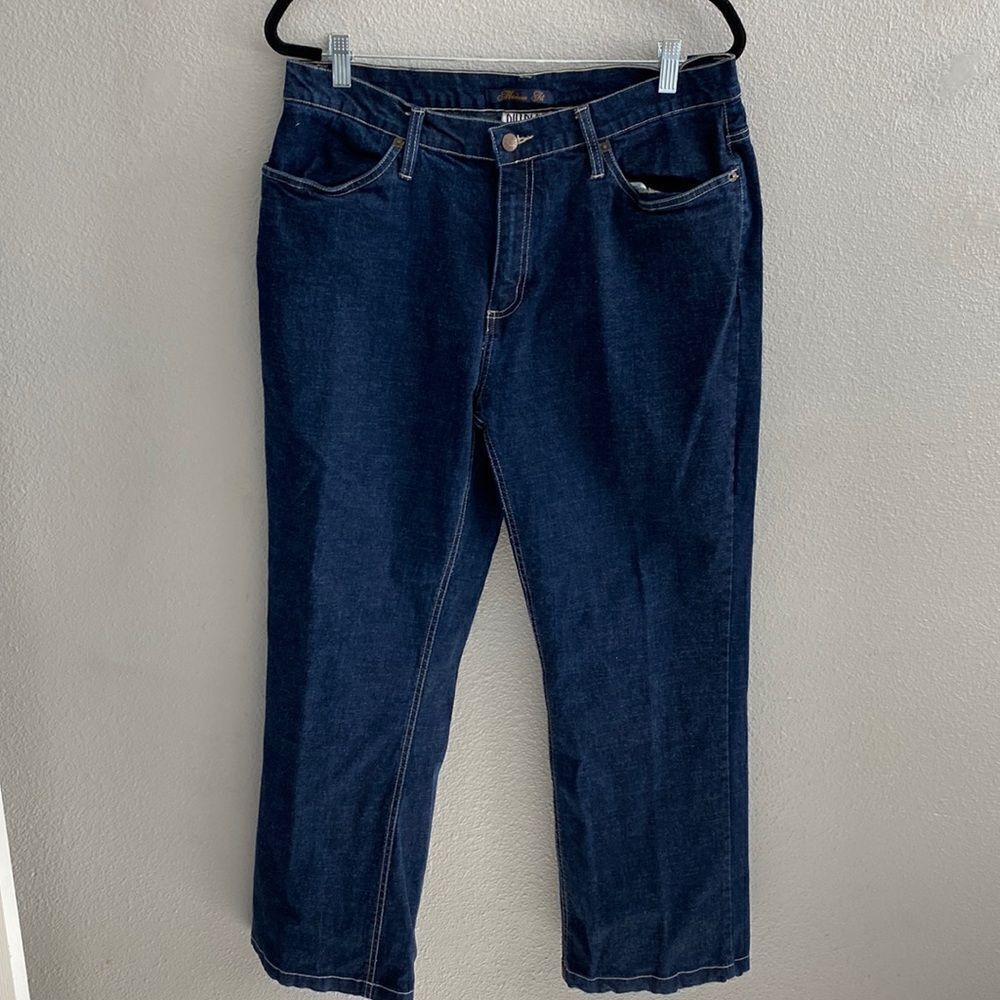 Bill Blass Jeans- classic fit-Dark Wash- Size 14